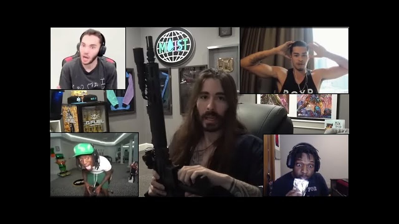 ''He Owned You Bro!'' Streamers React To Moistcr1tikal's Guns