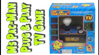 Ms Pac-Man TV Game.