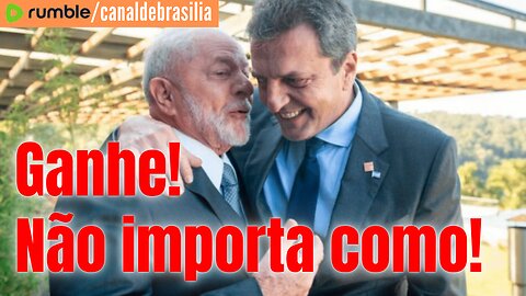Lula enfia as patas sujas na eleição argentina...