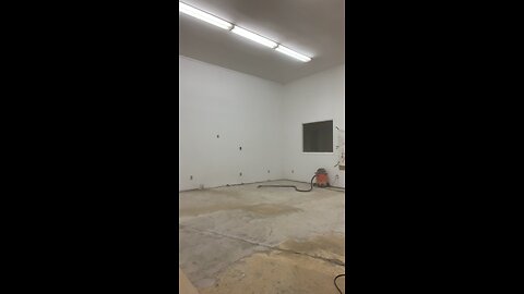 Vacuuming concrete dust