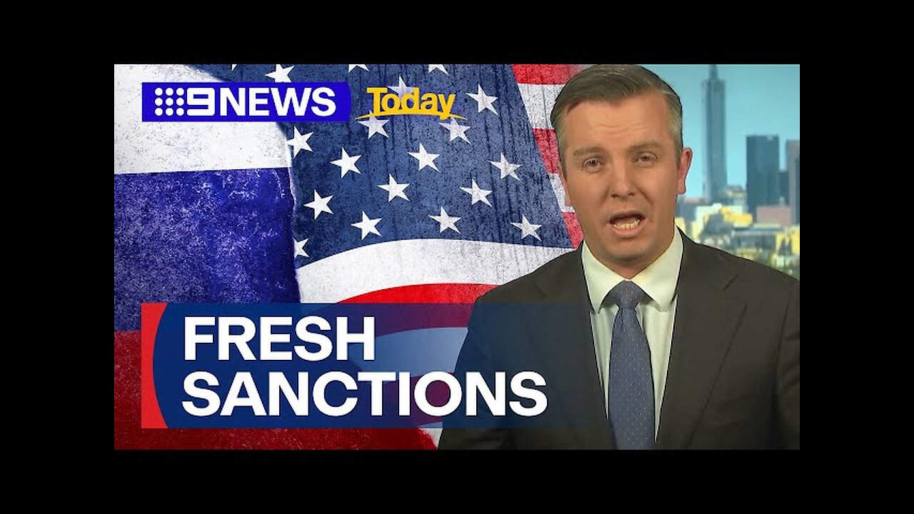 US expand sanctions on Russia to cripple war efforts in Ukraine | 9 News Australia