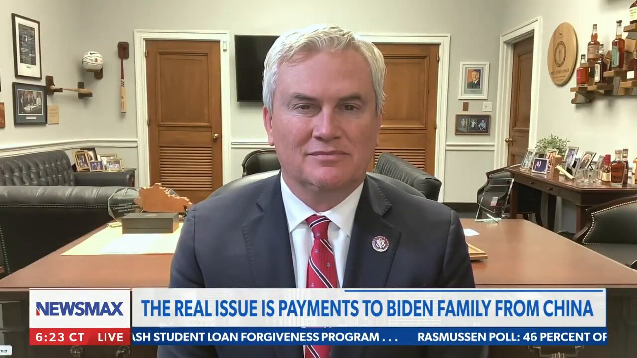 Biden's bank records are 'just the tip of the iceberg': Rep. James Comer