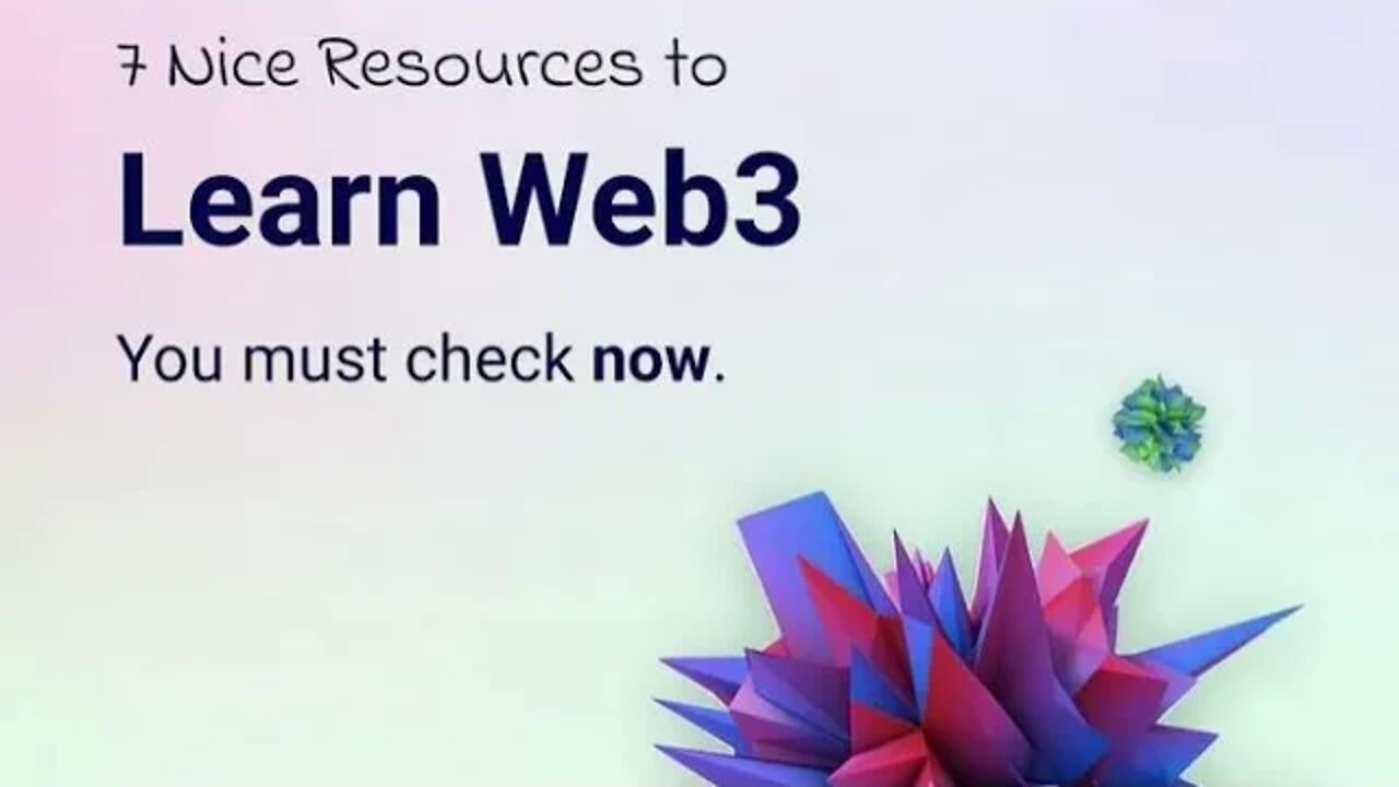 Learn modern web technology | We 3.0