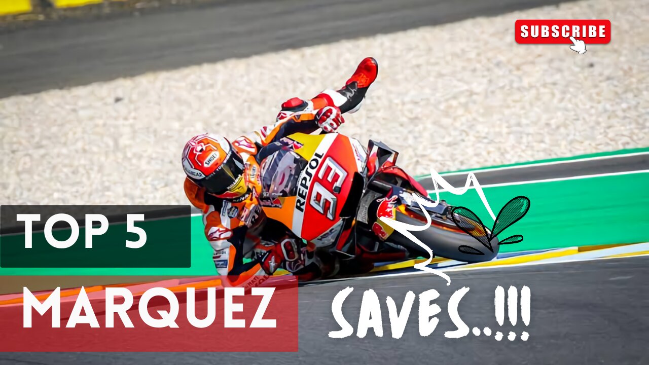 Top 5 Marc Marquez Saves on MotoGP Bike, Sobat GP, Honda