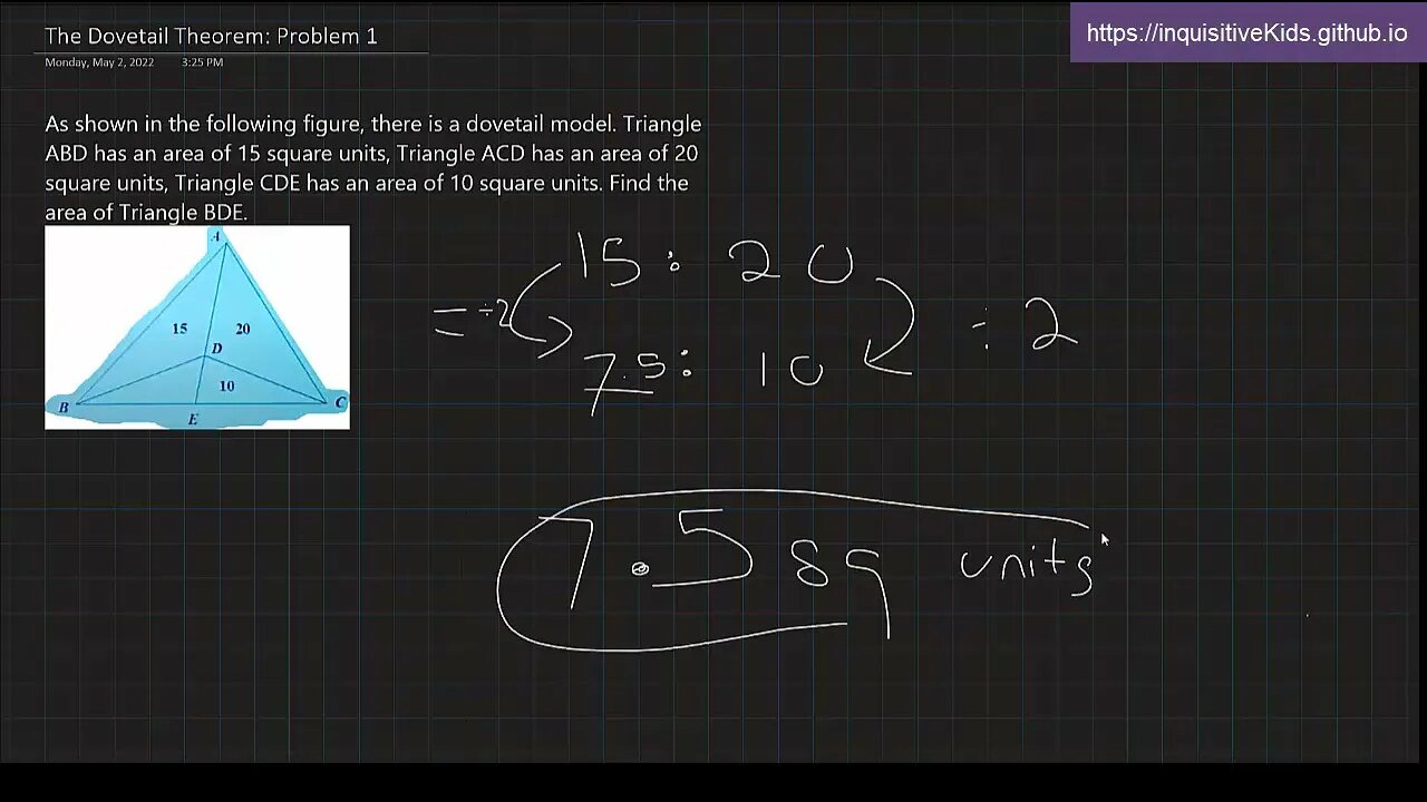 Dovetail Theorem: Problem 1