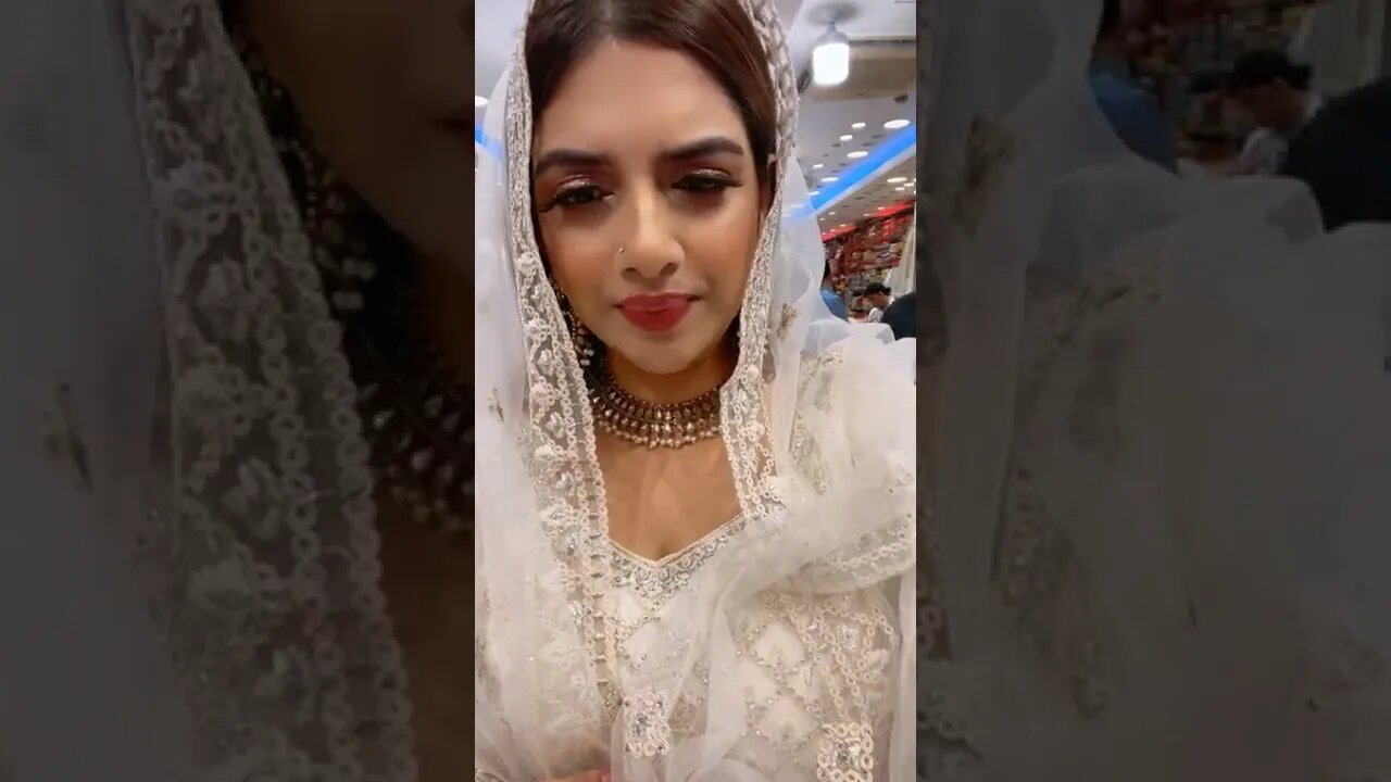 Showcasing nee party wear collections Facebook page 👇Live with Bushra Kabir#livefest #bushrakabir