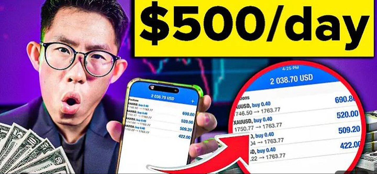 3 steps simple : How to make 500 $ a day with forex trading