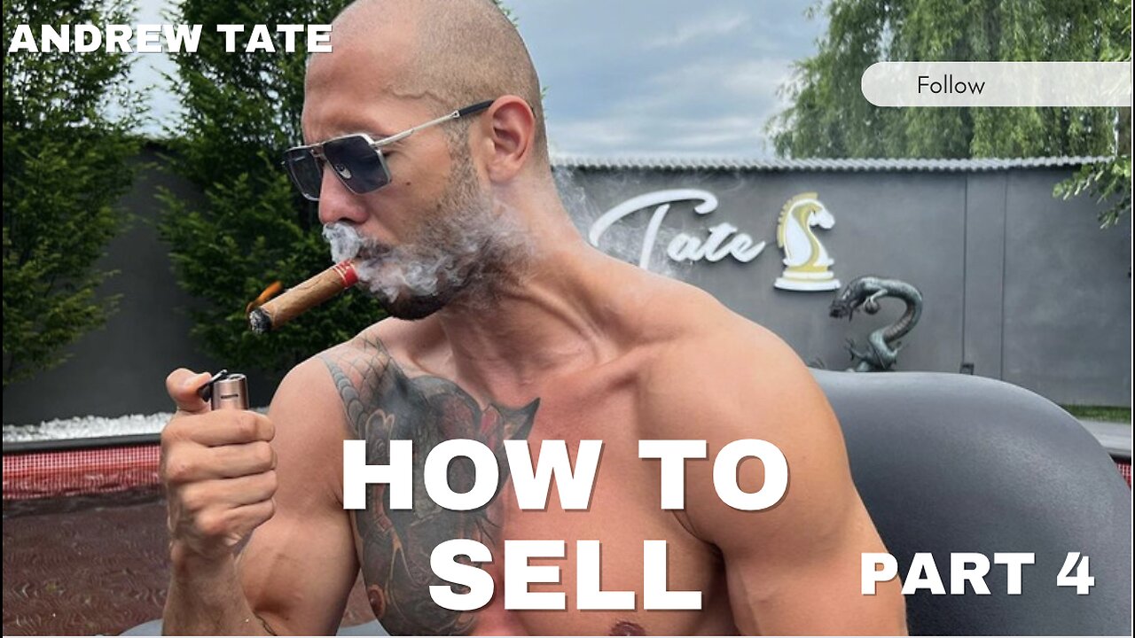 How to sell by andrew tate