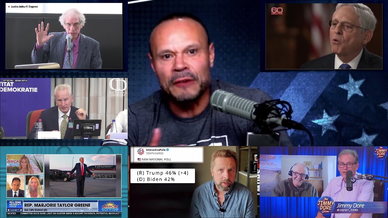 Dan Bongino:Judge Said Quiet Part Out Loud, Dr. Steve Turley, Jimmy Dore, Setting Brushfires | EP977