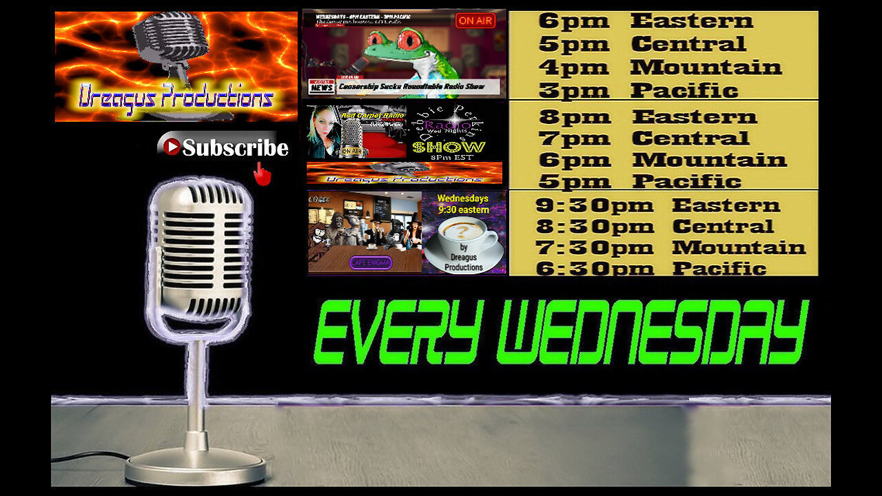 DREAGUS PRODUCTIONS WEDNESDAY SHOWS-12 APR 23 RAW