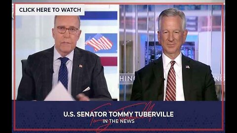 Sen. Tuberville to Newsmax Rick Scott Best for Senate GOP