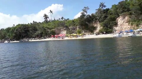 VIAGEM DE LANCHA PRAIA CARNEIRO RECIFE BRASIL VIAGEM MARAVILHOSA