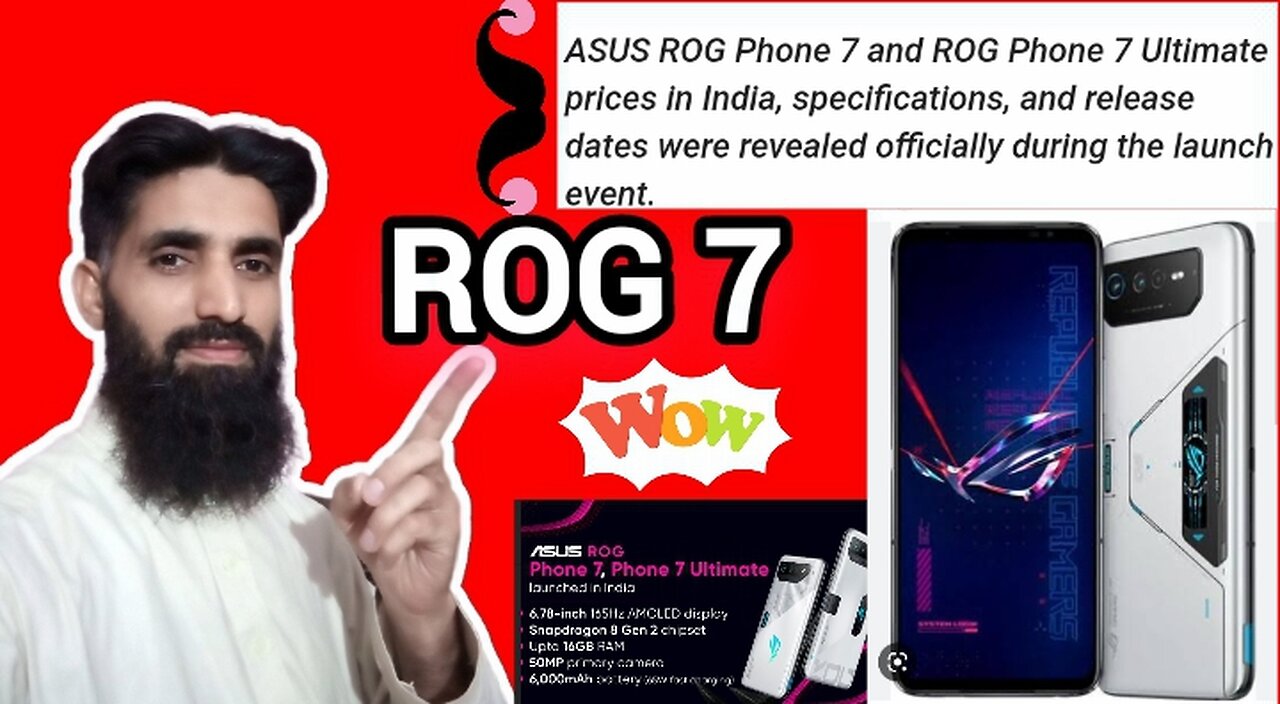 ROG 7 New Mobile 📲
