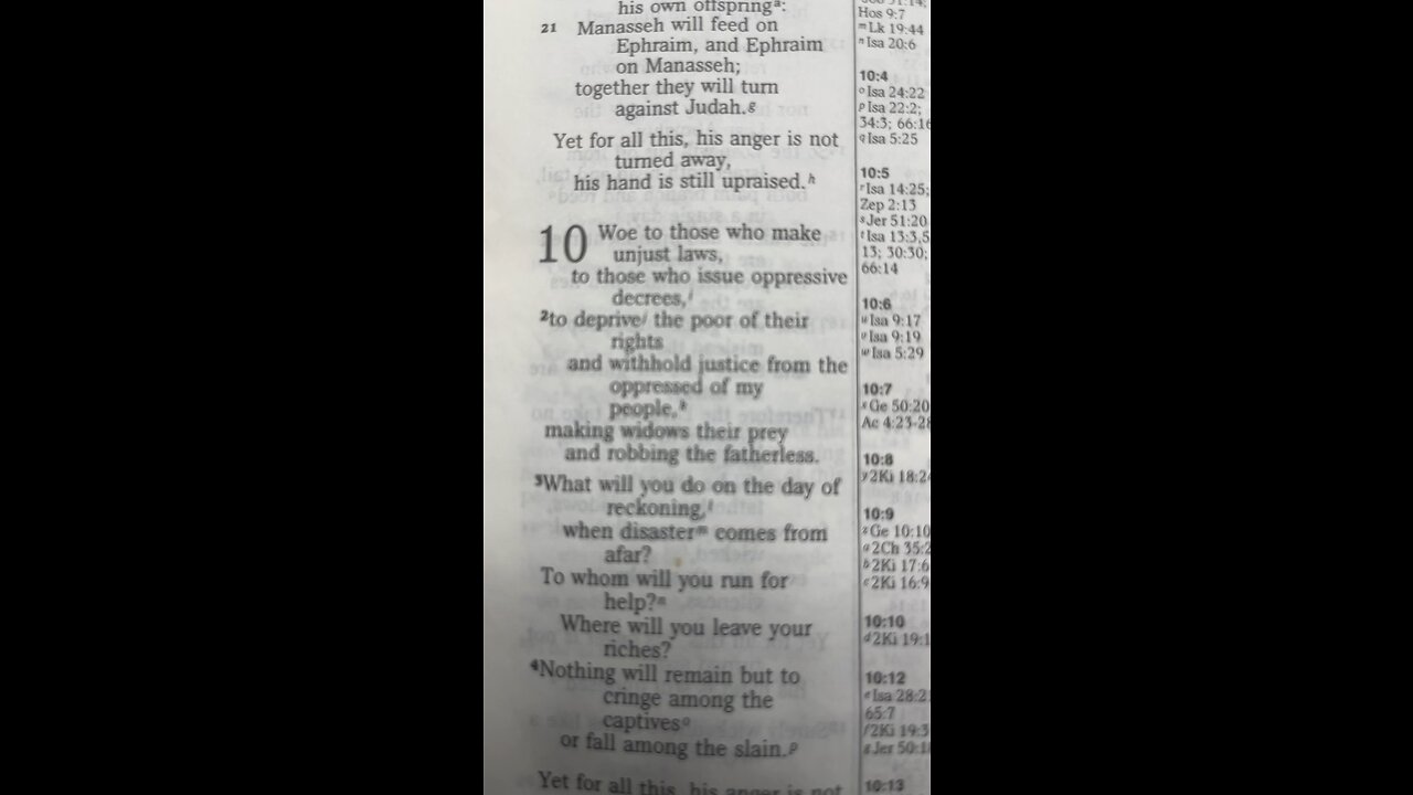 Isaiah Chapter 10