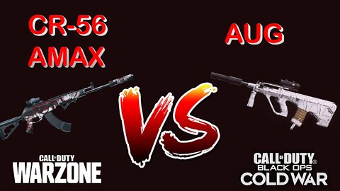 CR-56 AMAX vs AUG : Which is Better? | Call of Duty: Black Ops Cold War/Warzone #shorts