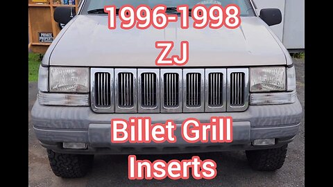 Grand Cherokee Billet Grill Insert Install (1996-1998 ZJ)
