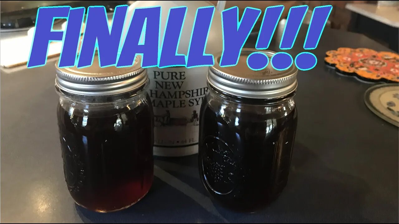 Making Pure New Hampshire Maple Syrup | Part Four | Final Product