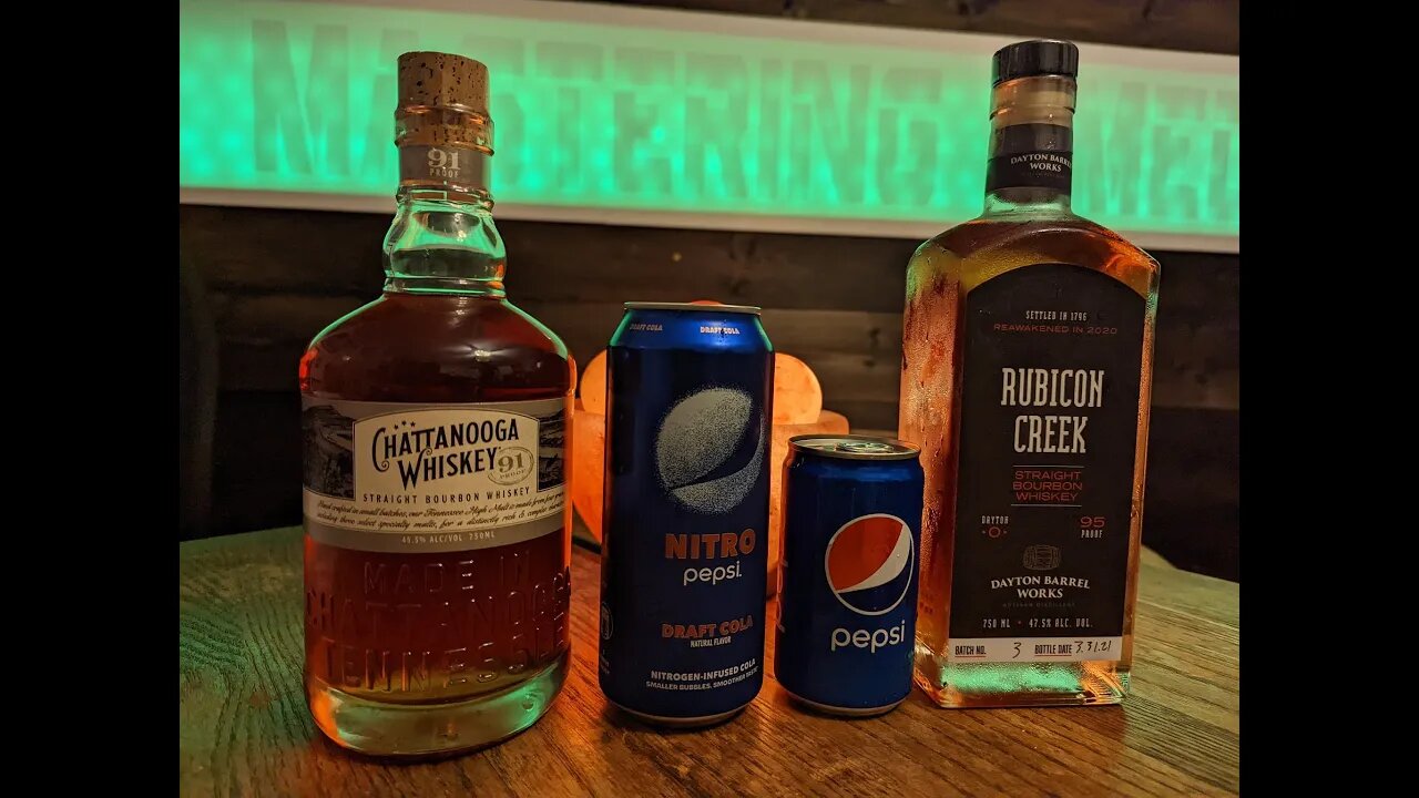 iMbibes | Ep 20 - DBW Bourbon, Nitro vs Reg Pepsi, Chattanooga Whiskey