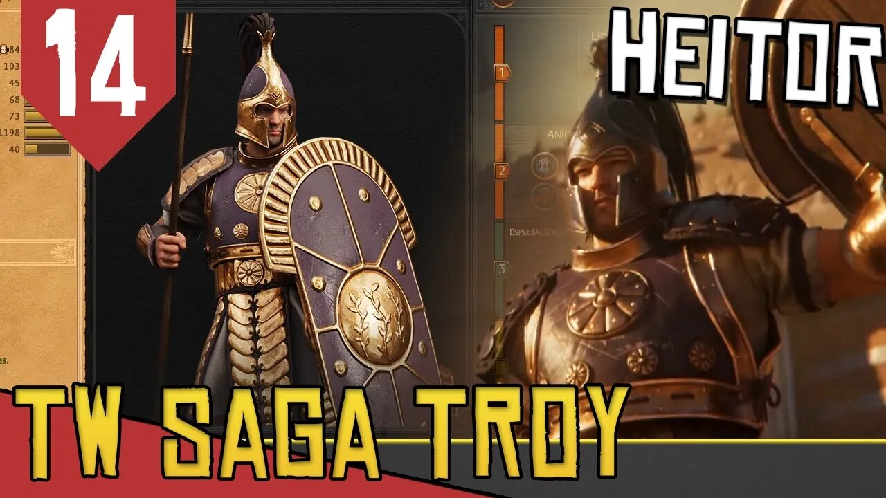 Blitz Cueca - Total War Saga Troy Heitor #14 [Série Gameplay Português PT-BR]