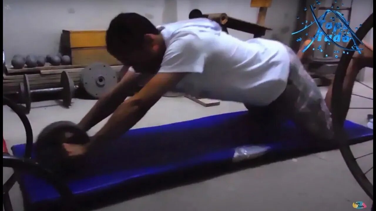 Equipamento Caseiro para Treino de Abdominal Fácil