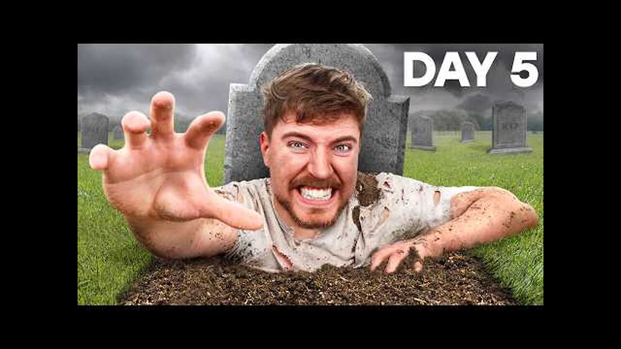 I Spent 7 Days Buried Alive | Mr. Beast