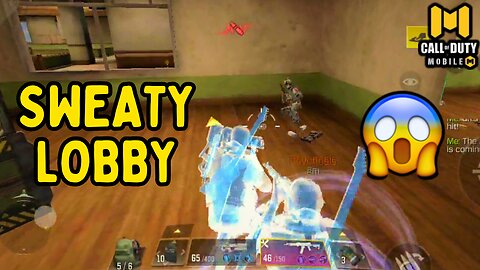SWEATY LOBBY 😱 | Call Of Duty Mobile