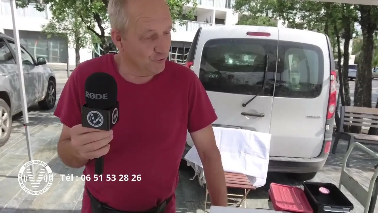 Pascal - Apiculteur - commerce alentour - Marché Kléber - Biarritz [en direct 🔴]