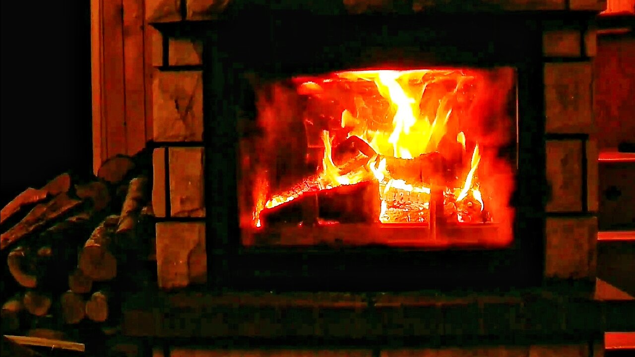 Fireplace Sounds For Sleeping, Studying or Relaxation • Deep Sleep with Nature Sounds •