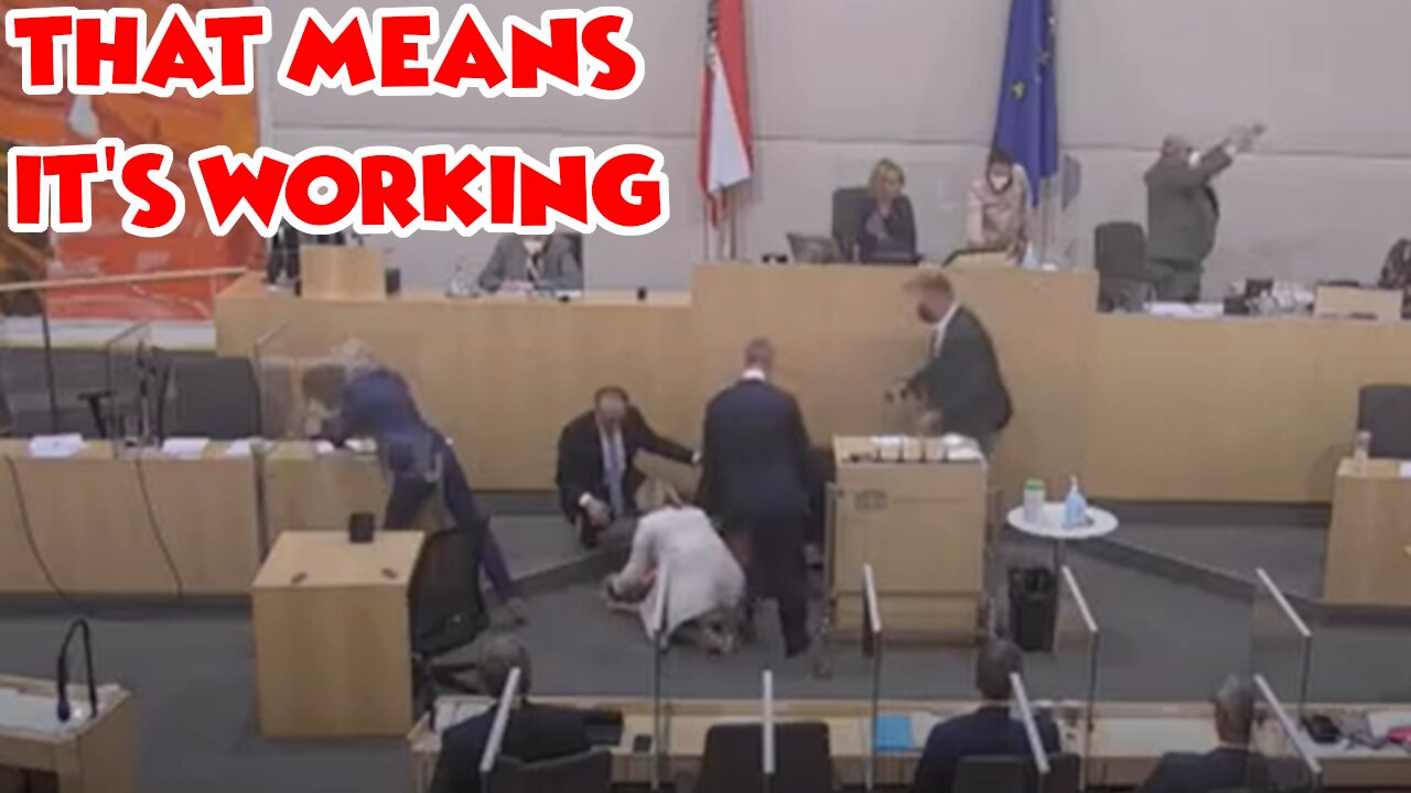 Austrian MP Faints In Parliament After Recently Getting Jabbed