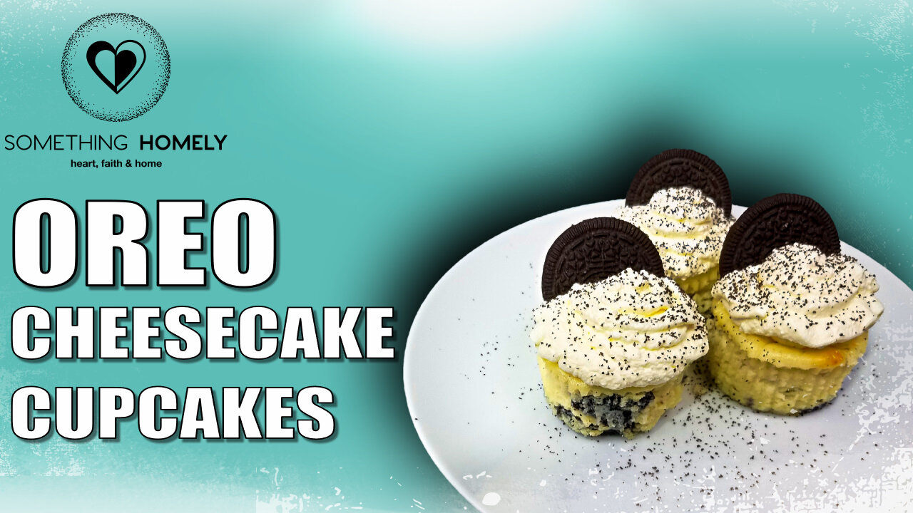 Oreo Cheesecake Cupcakes | Easy & Tasty DESSERT Tutorial