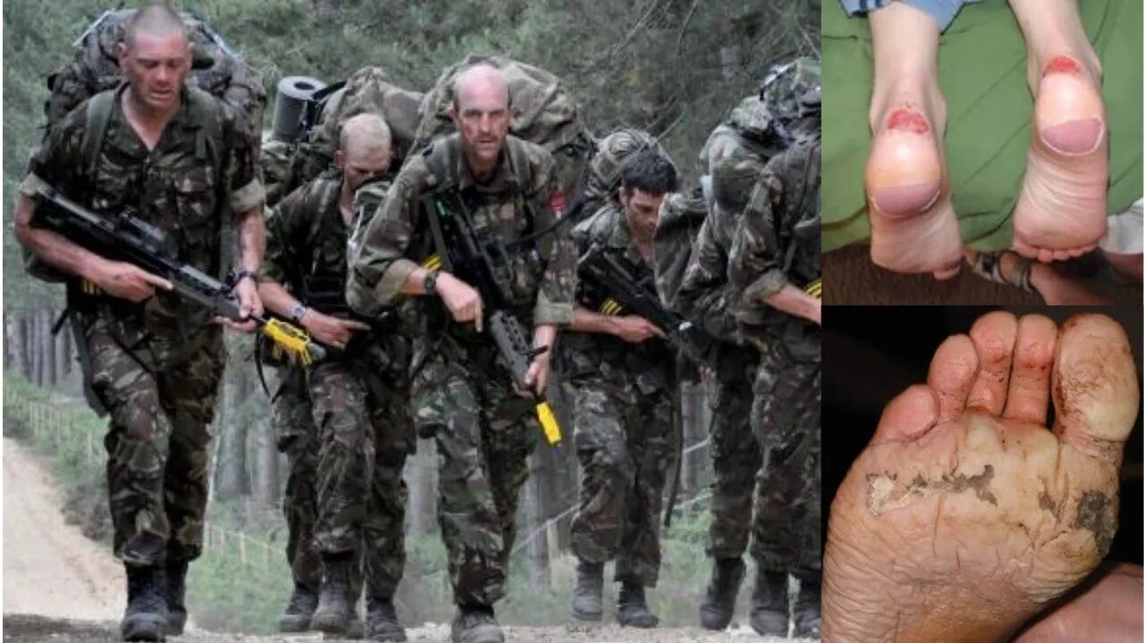 Military Marches/Tabbing/Rucks | How to prevent foot injuries | British Army