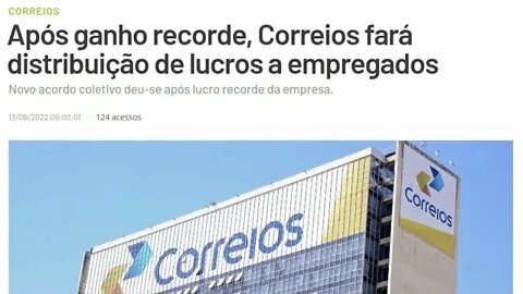 PONTO DE VISTA: LUCRO DOS CORREIOS, ITAIPÚ E A VERBA ...