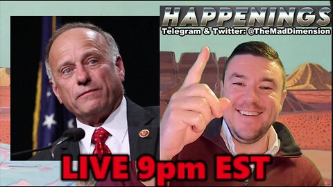 Happenings LIVE!! w/ Former Congressman Steve King
