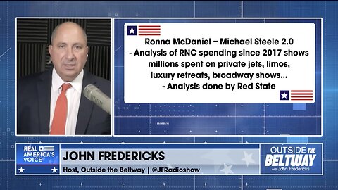 John Fredericks Breaks Down New RNC Spending Report