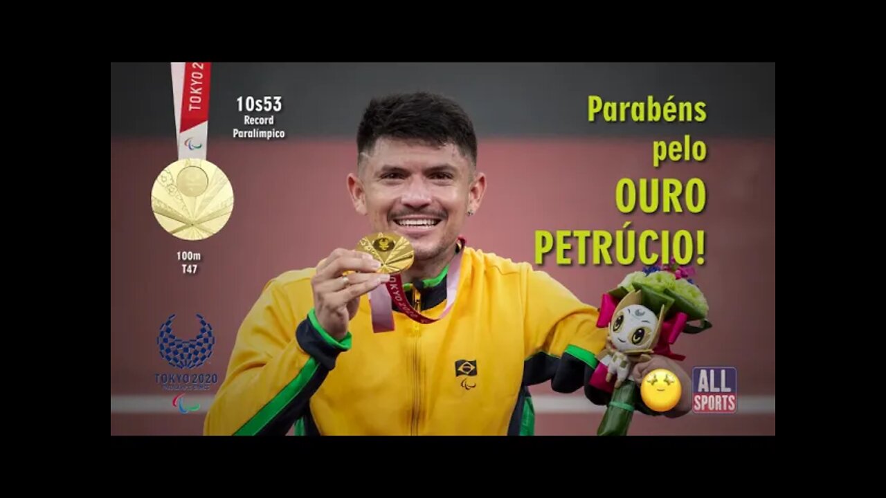 🥇Parabéns pelo ouro e pelo recorde Petrúcio!