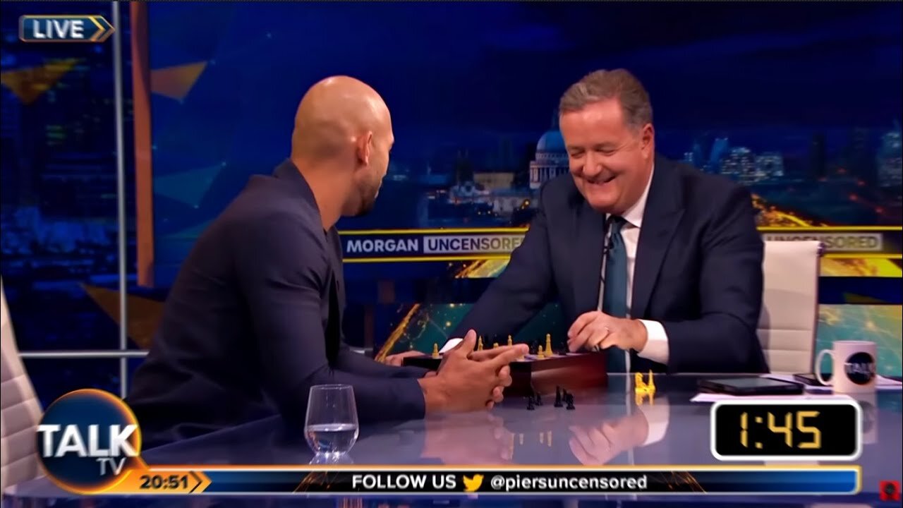 Andrew Tate DESTROYS Piers Morgan in a Chess Match