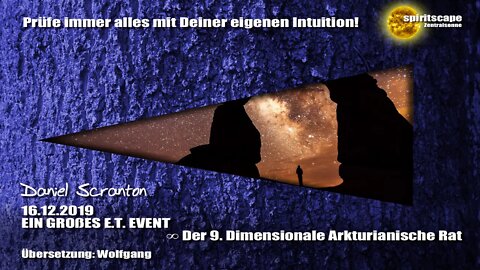 EIN GROßES E.T. EVENT ∞ Der 9D. Arkturianische Rat