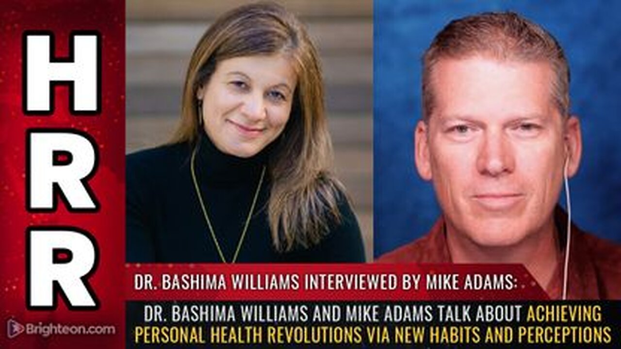 Dr. Bashima Williams Interview - Achieving Personal Health REVOLUTIONS via New Habits & Perceptions