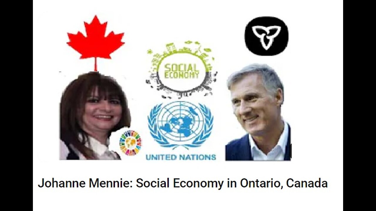 Johanne Mennie: Social Economy in Ontario, Canada