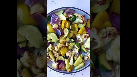 How to make perfect Air Fryer roasted veggies #Shorts