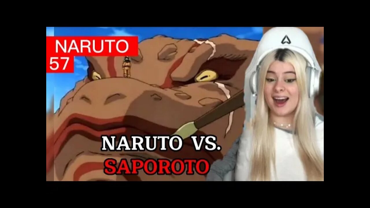 Mariana Alpha assiste Naruto | Episódio - 57