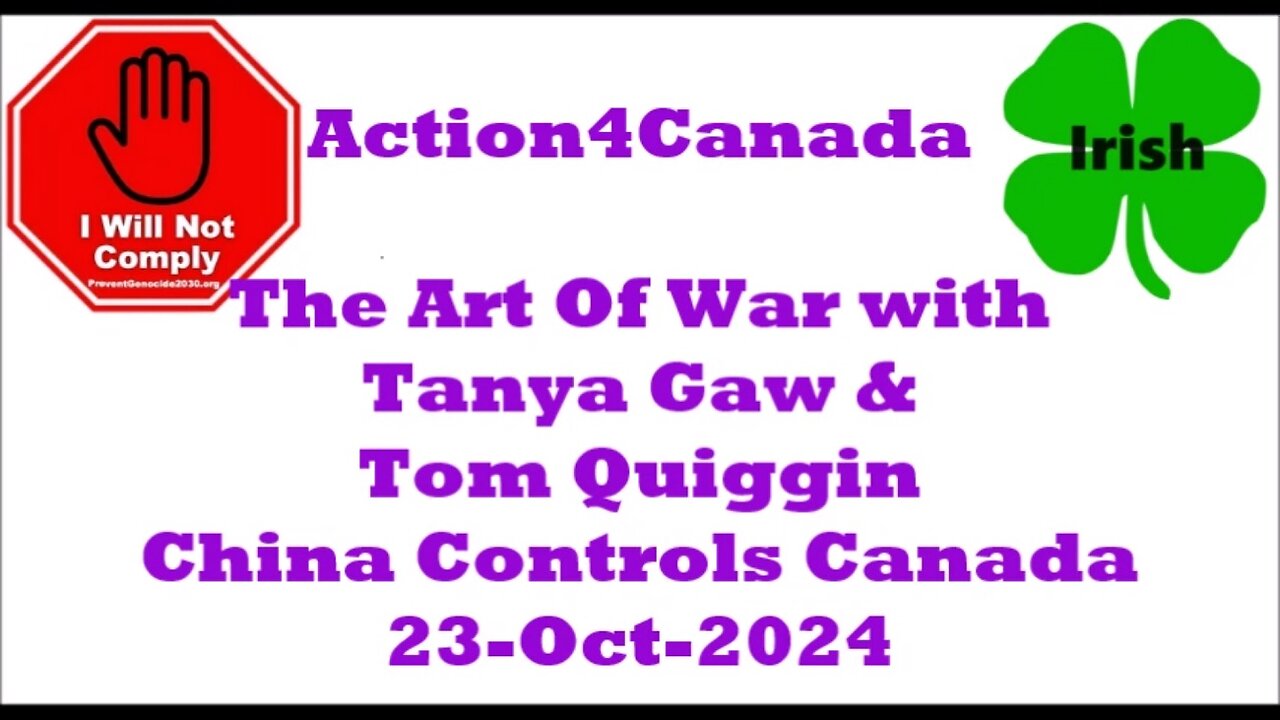 The Art Of War with Tanya Gaw Tom Quiggin 23-Oct-2024