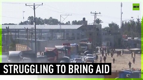 IDF attacks aid convoy for Gaza despite authorizing it - UN