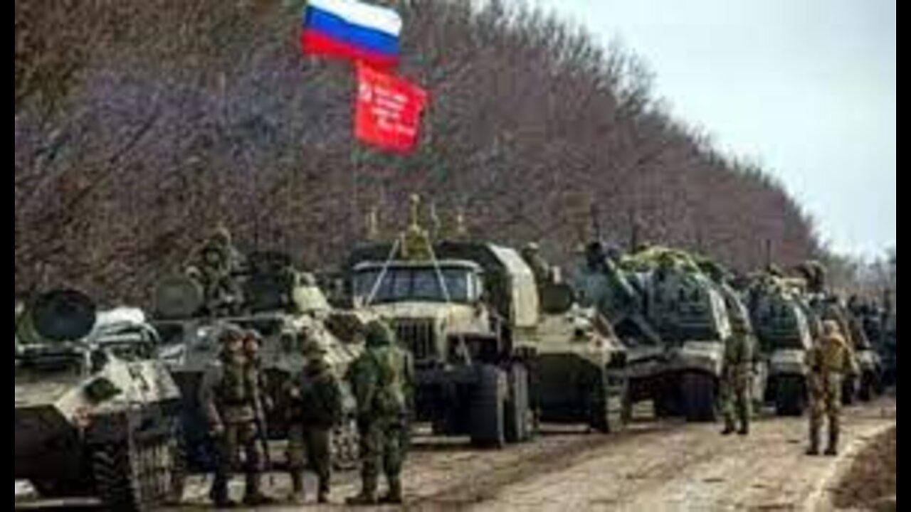 The beginning of the war in Ukraine. February 2022 beginning.