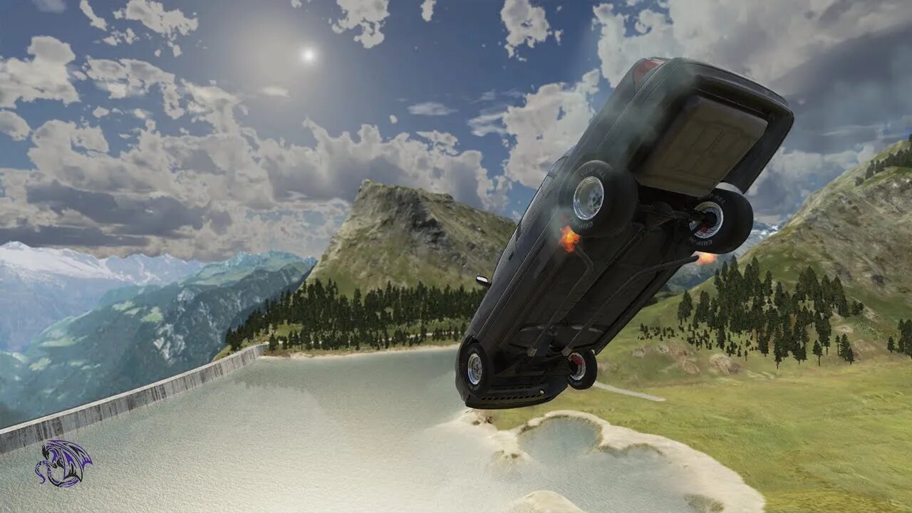 Insane Jumps #3 - BeamNG Drive Crashes