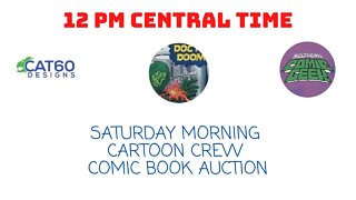 SATURDAY MORNING CARTOON CREW COMIC BOOK AUCTION ON THE CHEAP $$