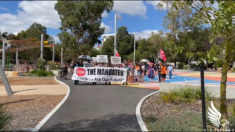 THIS IS CHILD ABUSE! MARCH AGAINST MASKS