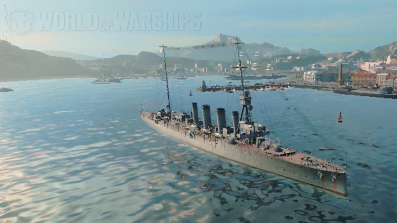 World Of Warships Gameplay #19 WEYMOUTH UK Tier II Cruiser