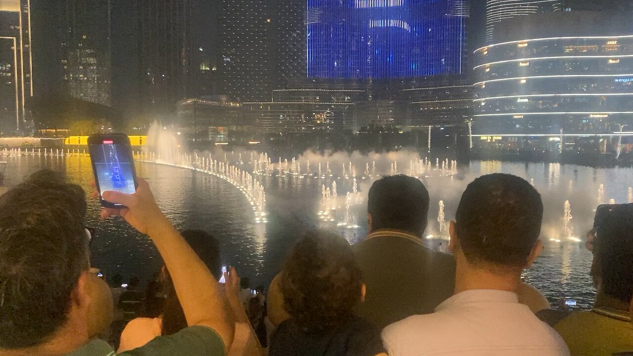 Burj Khalifa - Fountain Show