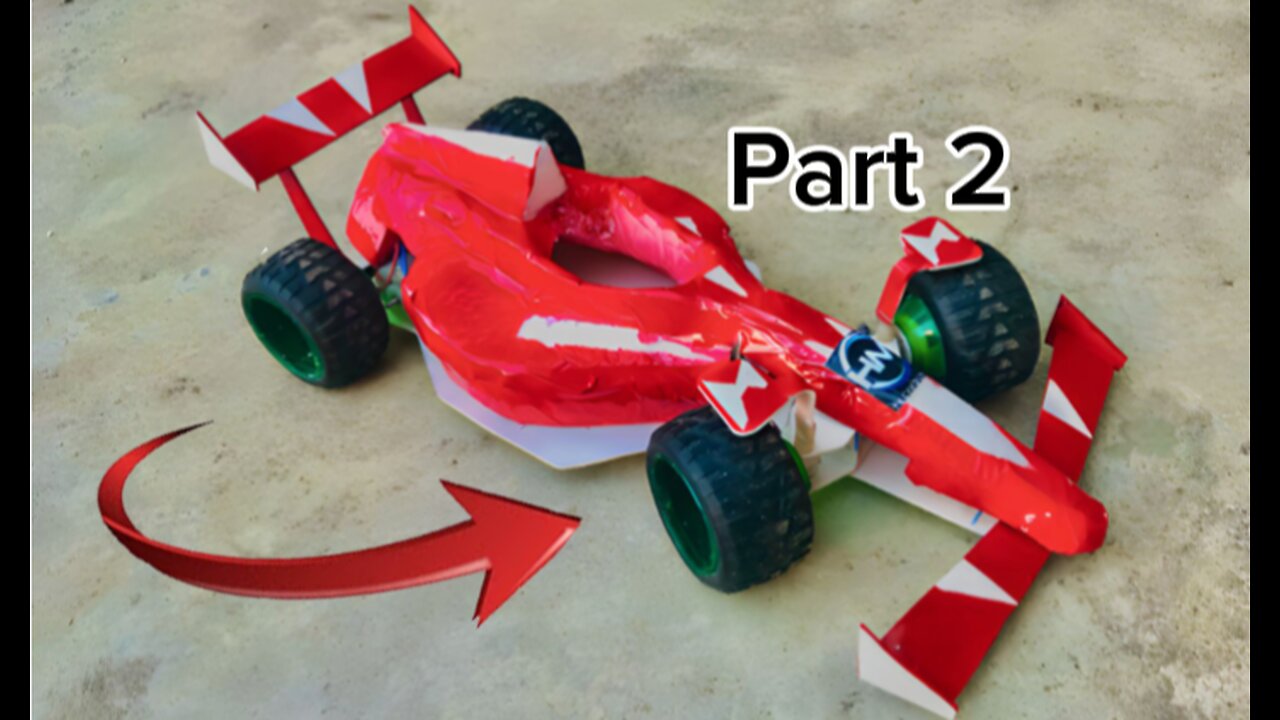 Make a body for F1 racing car